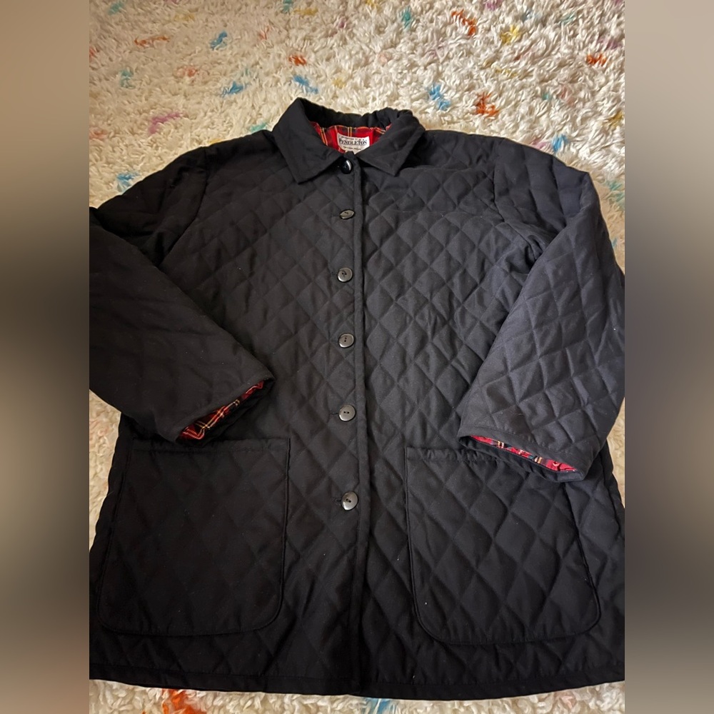 Pendleton Black And Red Plaid Jacket - image 1